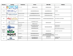 Empresa Logotipo Contactos Correo Sitio Web