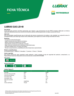 LUBRAX GAS LDI 40