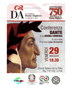 Page 1 Page 2 Conferenza: "Dante Alighieri e la Divina Commedia