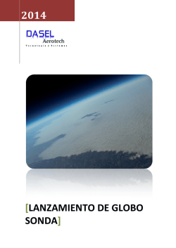 globo sonda - Dasel Aerotech