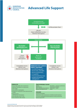 EUROPEAN RESUSCITATION COUNCIL