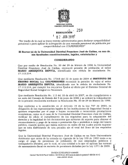 Mario Amezquita Espitia - Universidad Distrital Francisco Jose de