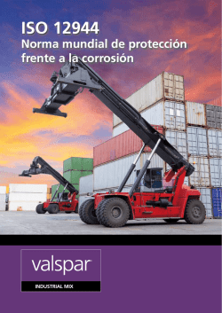 ISO 12944 brochure - Valspar Industrial Mix