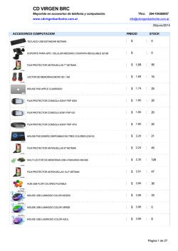 Bajar Lista completa en formato PDF
