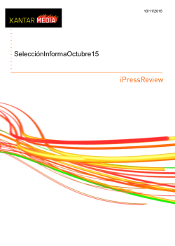 INFORMA D&B en prensa octubre 2015