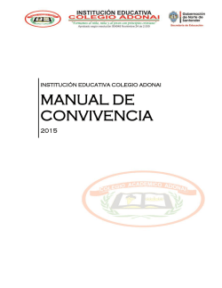 MANUAL DE CONVIVENCIA