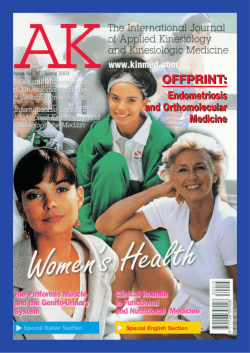 Endometriosi informatione