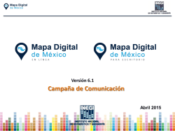 Mapa Digital de México Versión 6.1