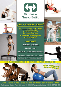 Gimnasio Nuevo Estilo - Out&About with Helle Hollis