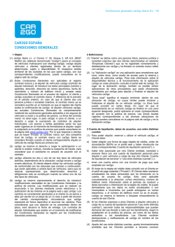 CAR2GO ESPAÑA CONDICIONES GENERALES