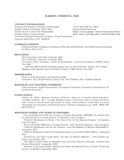 CV, pdf version - University of Arizona