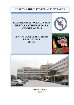 PLAN DE CONTINGENCIA DEL SE&Ntilde;OR DE LOS