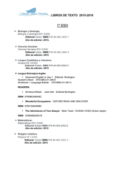 libros texto 15-16