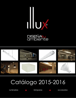 Catalogo Illux 2015-2016