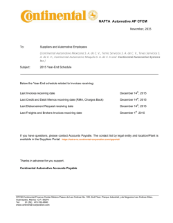 AP Year End Invoice Reception 2015