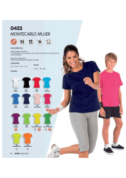 Camisetas Técnicas - Cierzo Publicidad