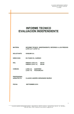 Evaluacion Independiente