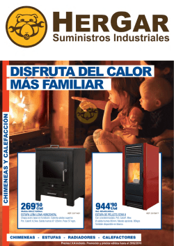 DISFrutA DEL CALor MáS FAMILIAr