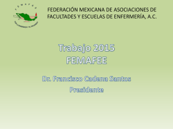 FEMAFEE - Dirección General de Calidad y Educación en Salud