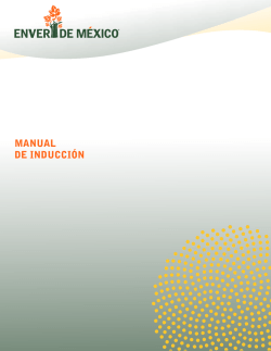 MANUAL DE INDUCCIÓN