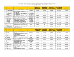 ESTACIONES DE PESAJE FIJA Y MOVILES QUE CUENTAN CON