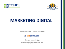 Marketing Digital - Yuri Cabezudo