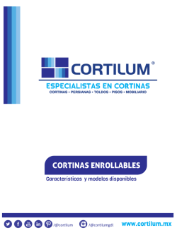 cortinas enrollables