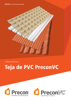 Teja de PVC PreconVC
