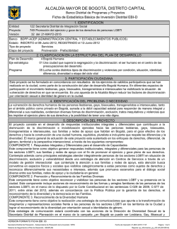 Ficha EBI - SDIS - Integración Social