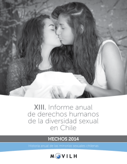 XIII Informe Anual de los Derechos Humanos de la