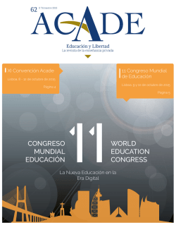 congreso mundial educación world education congress