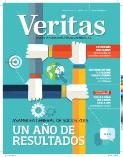 Abril 2015 - Veritas Online