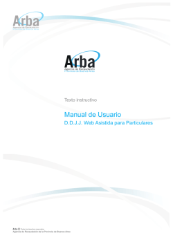 Manual de usuario - Arba