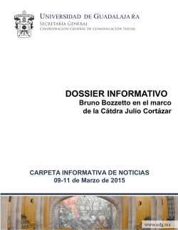 DOSSIER INFORMATIVO