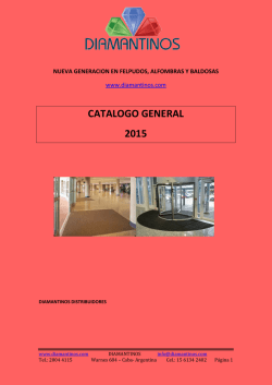 CATALOGO GENERAL 2015