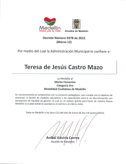 Teresa de Jesús Castro Mazo