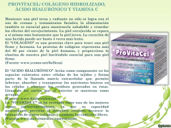 provitacel/ colágeno hidrolizado, ácido
