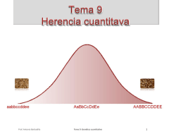 Genética cuantitativa