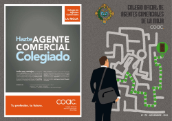 nº 178 - noviembre - 2015 - Colegio Oficial de Agentes Comerciales