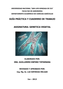 Caratula Cuaderno de trabajo Genetica ok PDF