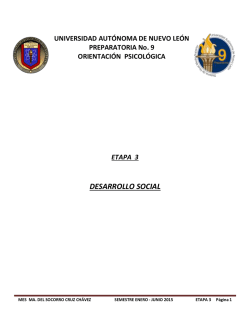 Etapa 3 - Preparatoria 9 - Universidad Autónoma de Nuevo León