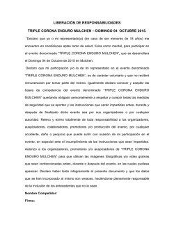 imprimir carta liberación - Enduro