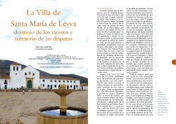 La Villa de Santa María de Leyva
