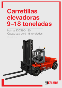 Carretillas elevadoras 9–18 toneladas