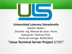 Construcción del proyecto - Proyectos ULS