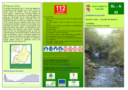 Descarga folleto - Federación Andaluza de Montañismo
