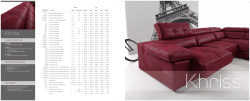 Folleto KHRISS - PDF - Fábrica de sofás online