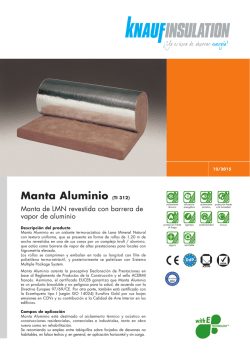 Manta Aluminio (TI 312)