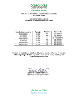 ¡Creciendo con Calidad! - Concejo Municipal de Toluviejo en Sucre