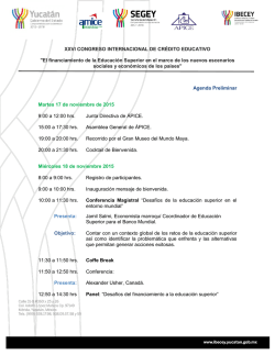 XXVI CONGRESO INTERNACIONAL DE CRÉDITO